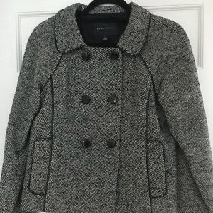 Twead Blazer with leather piping!